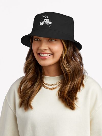 Felix Cartoon Ghostemane Bucket Hat Official Ghostemane  Merch