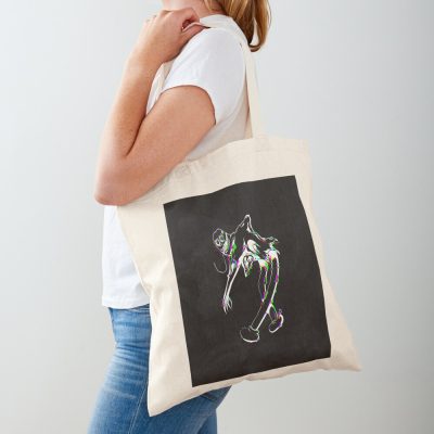 Ondoyance  Ghostemane White Glitch Tote Bag Official Ghostemane  Merch