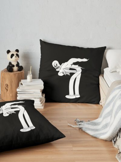 Ghost Throw Pillow Official Ghostemane  Merch