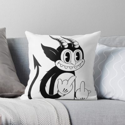 Felix Cartoon Ghostemane Aesthetic Throw Pillow Official Ghostemane  Merch