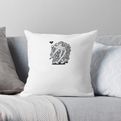 Wallpaper Cartoon Ghostemane Throw Pillow Official Ghostemane  Merch