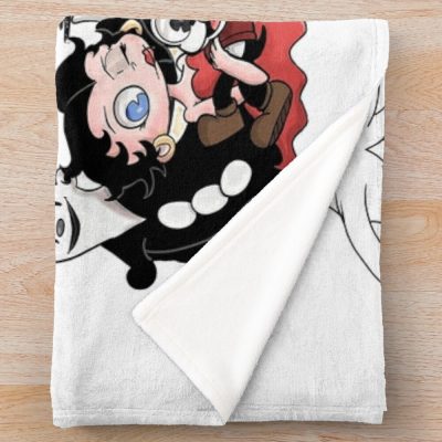 Koko The Clown, Ghost Mane, Ghostemane, 2022 Throw Blanket Official Ghostemane  Merch