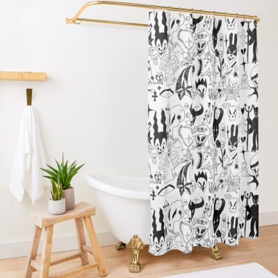 ★★★ Shower Curtain Official Ghostemane  Merch