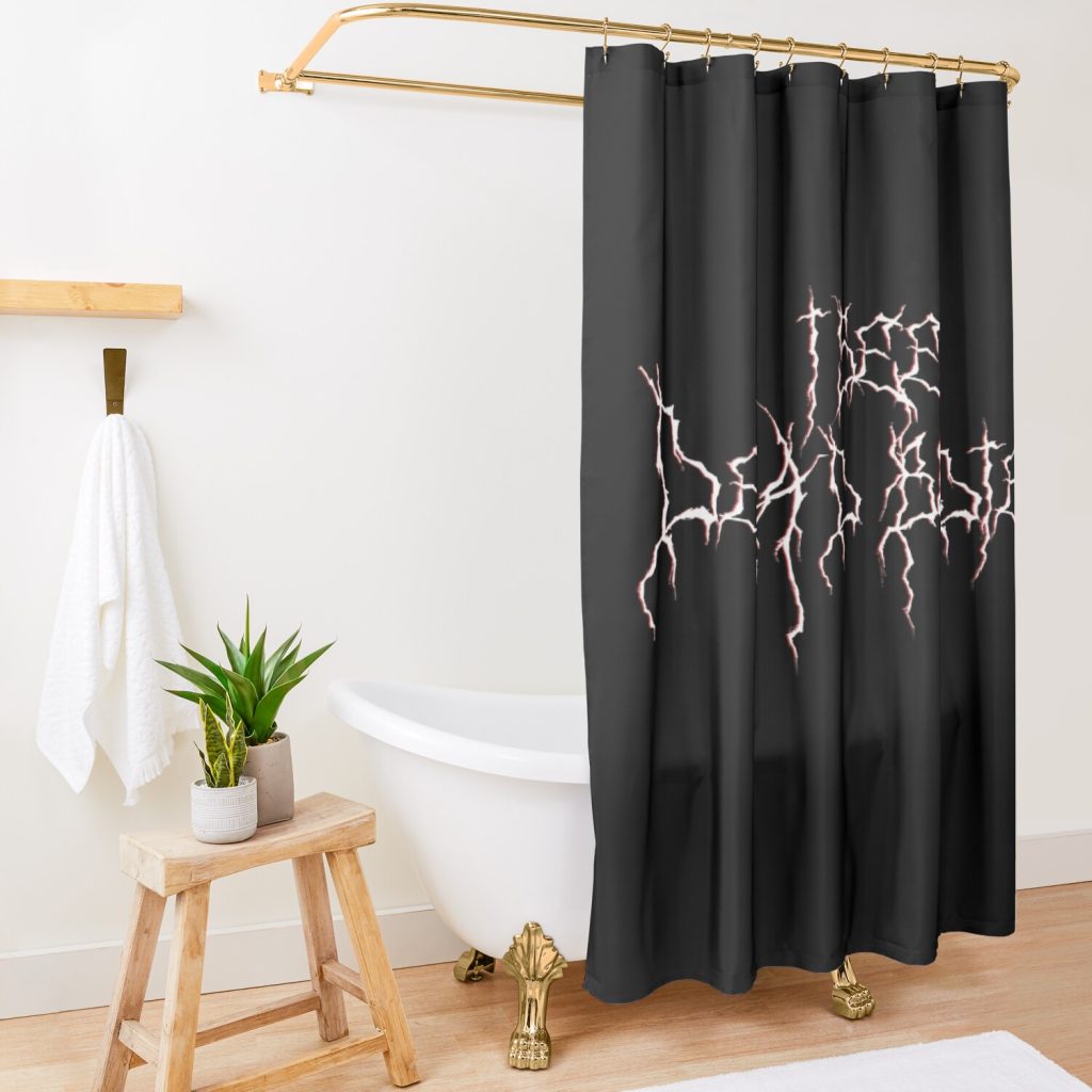 I See Dead Bodies (White) Shower Curtain Official Ghostemane  Merch