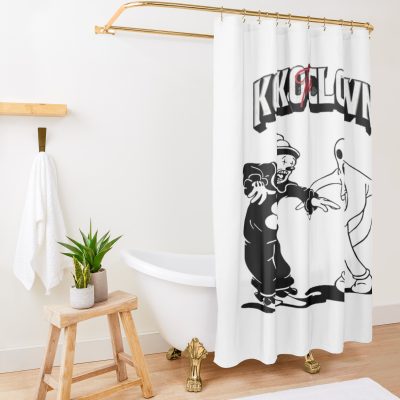 Koko The Clown, Ghost Mane, Ghostemane, 2022 Shower Curtain Official Ghostemane  Merch