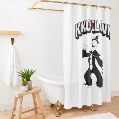 Koko The Clown, Ghost Mane, Ghostemane, 2022 Shower Curtain Official Ghostemane  Merch