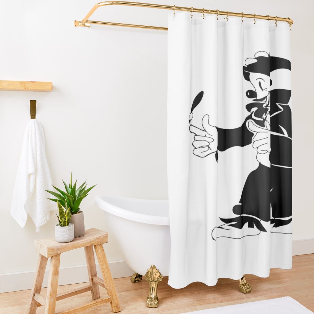 Koko The Clown, Ghost Mane, Ghostemane, 2022 Shower Curtain Official Ghostemane  Merch