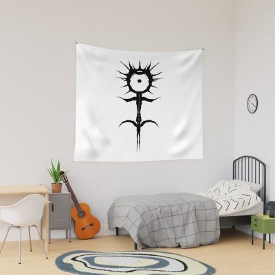 Ghostemane Logo Tapestry Official Ghostemane  Merch