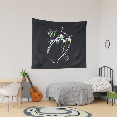 Ondoyance  Ghostemane White Glitch Tapestry Official Ghostemane  Merch